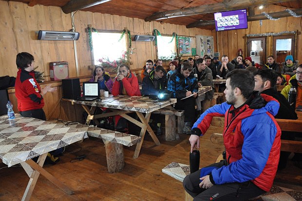 Lavinový kurz pro ukrajinské horské vůdce a záchranáře