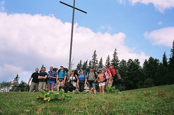 Sedlo legion, hranice Zakarpat a Ivanofrankovsk oblasti